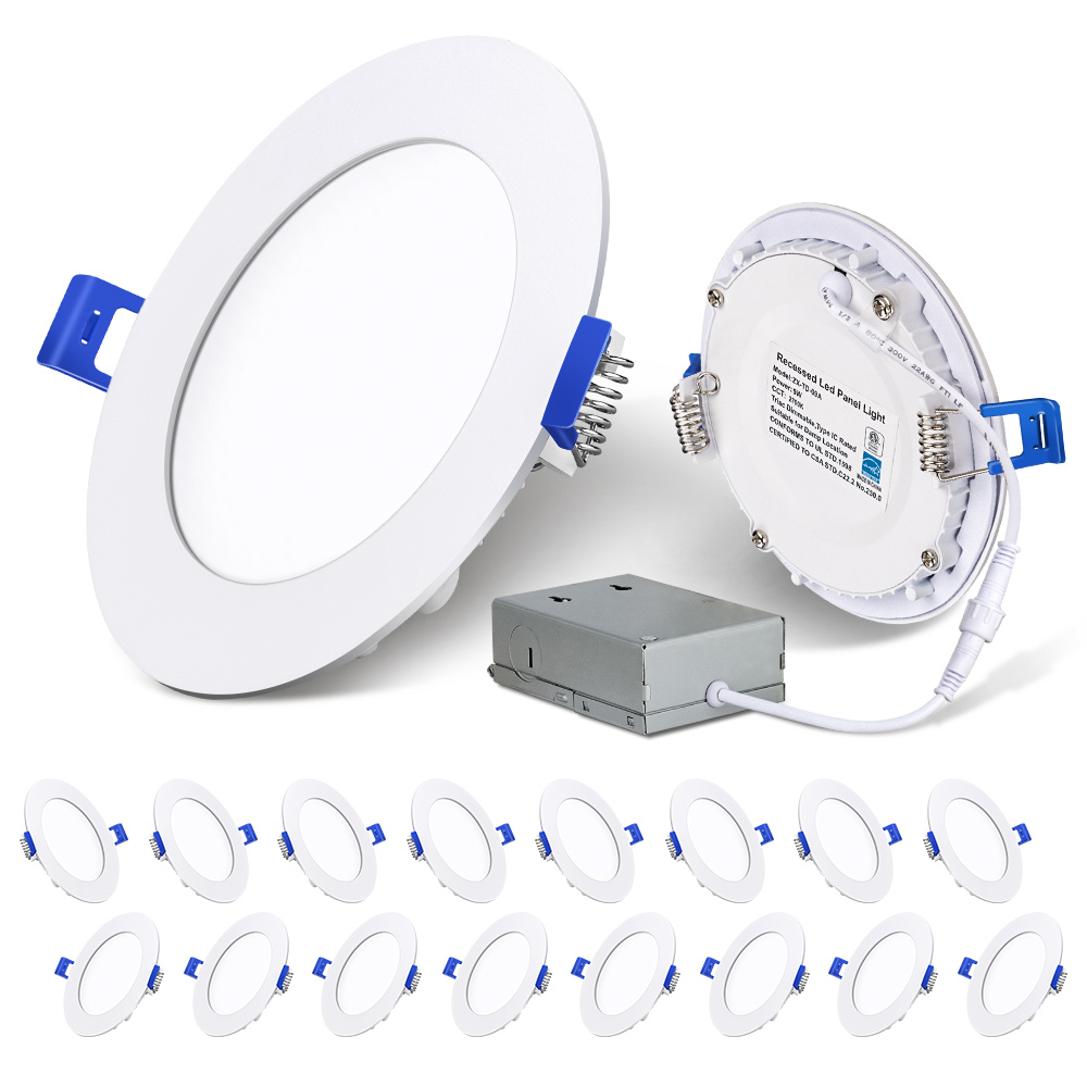 Lumières encastrées à DEL