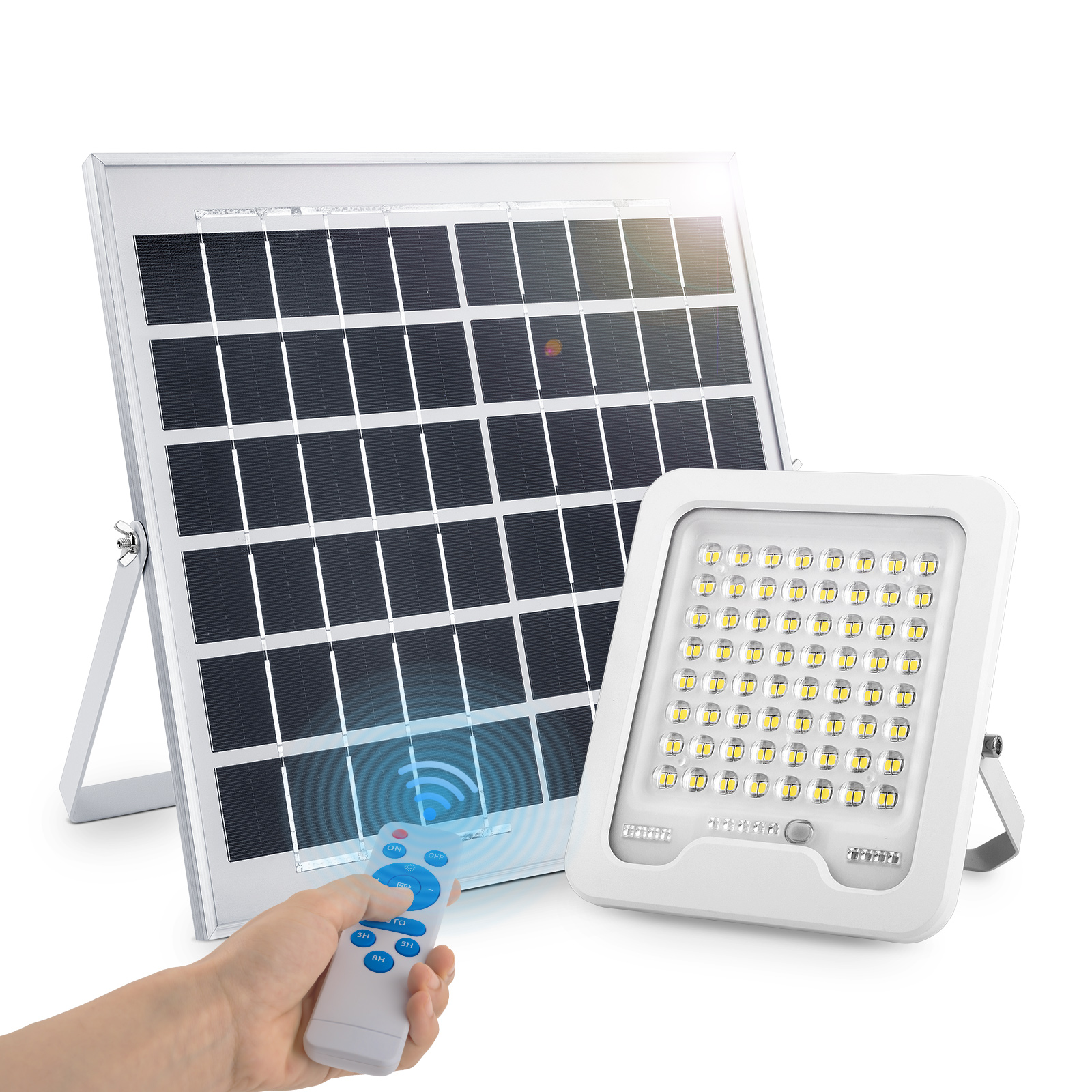 Lumières extérieures solaires